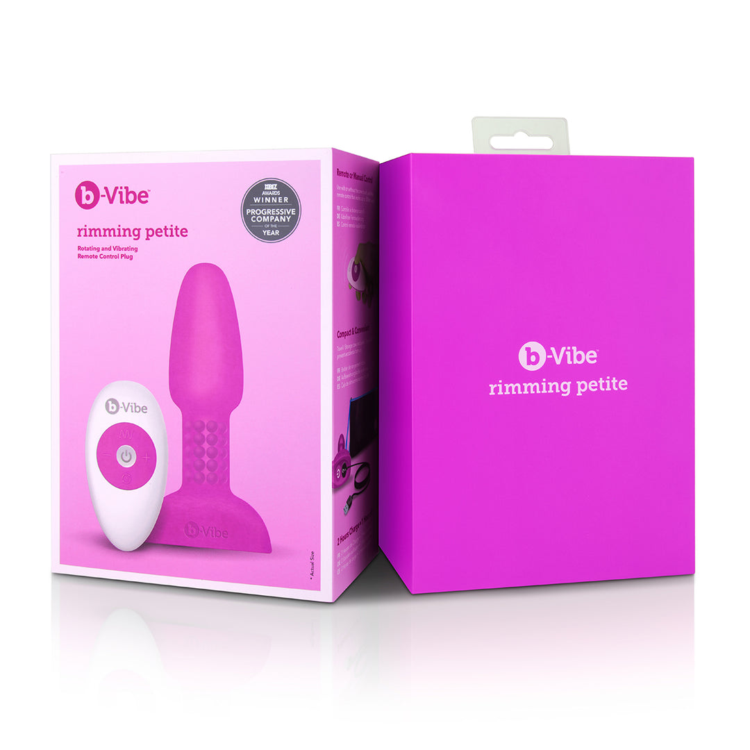 B-Vibe Rimming Petite Plug  - Assorted Colors