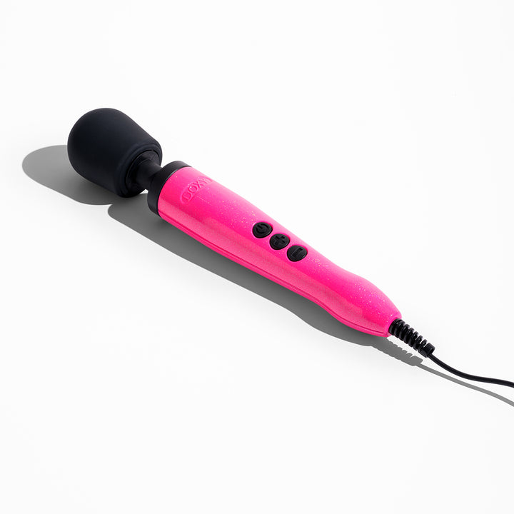 Doxy Die Cast Wand Vibrator Hot Pink