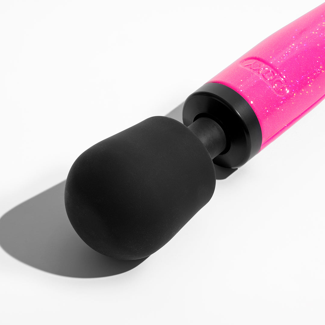 Doxy Die Cast Wand Vibrator Hot Pink