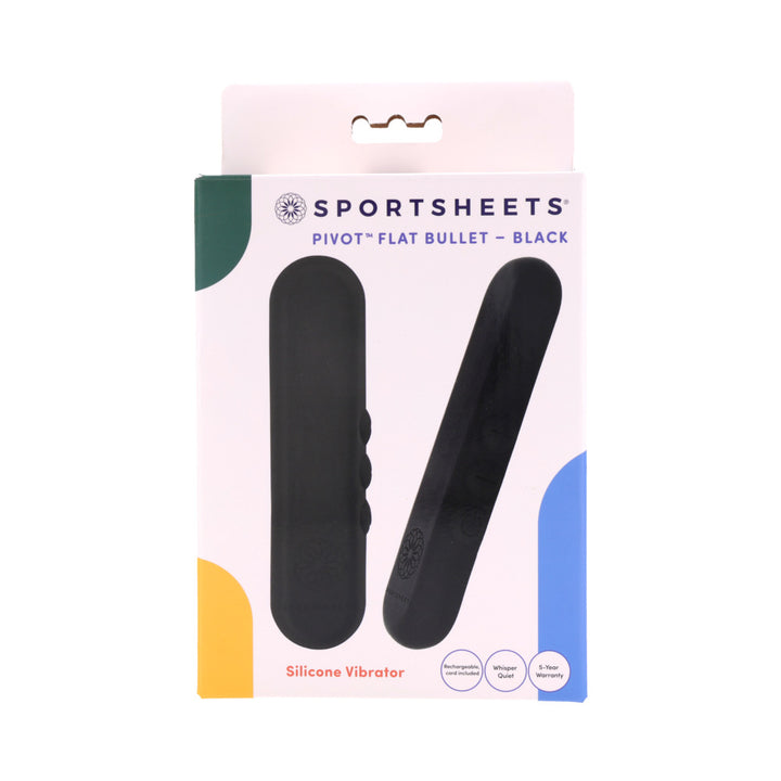 SS Pivot Flat Bullet Black