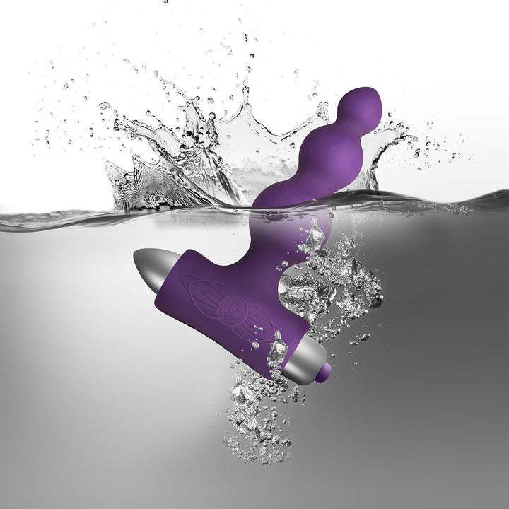 Rocks Off Petite Sensations Bubbles Plug - Purple