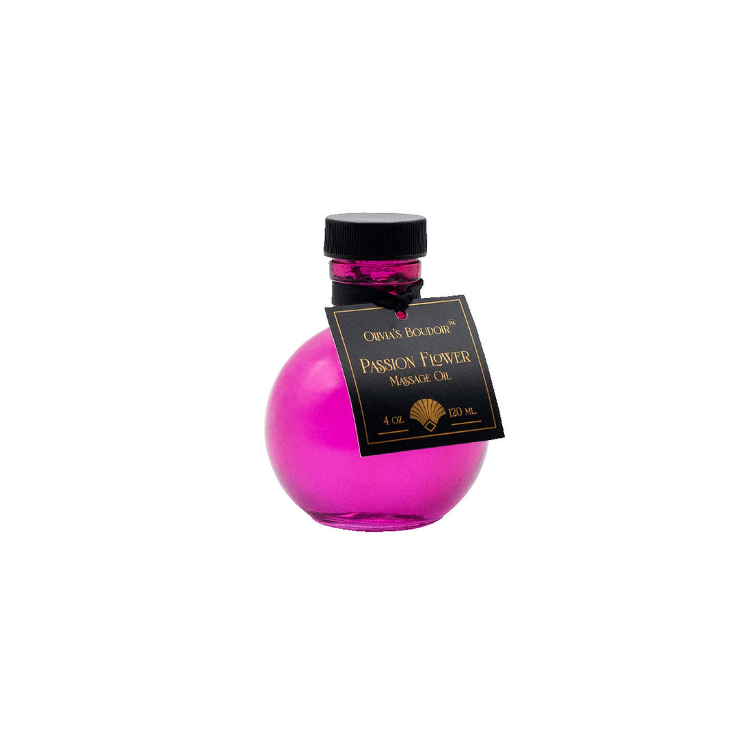 Olivia's Boudoir Massage Oil 4 oz - Assorted Scents