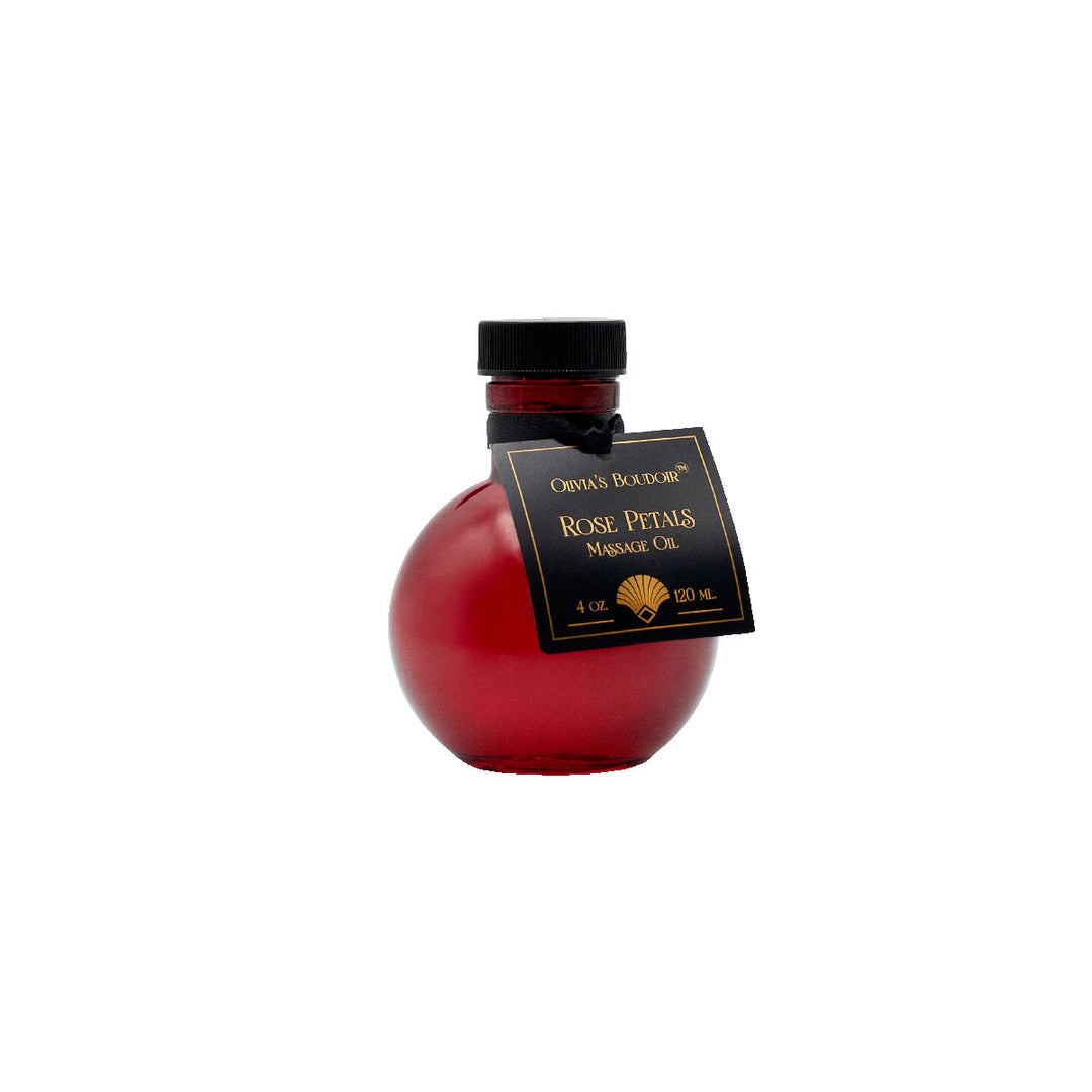 Olivia's Boudoir Massage Oil 4 oz - Assorted Scents