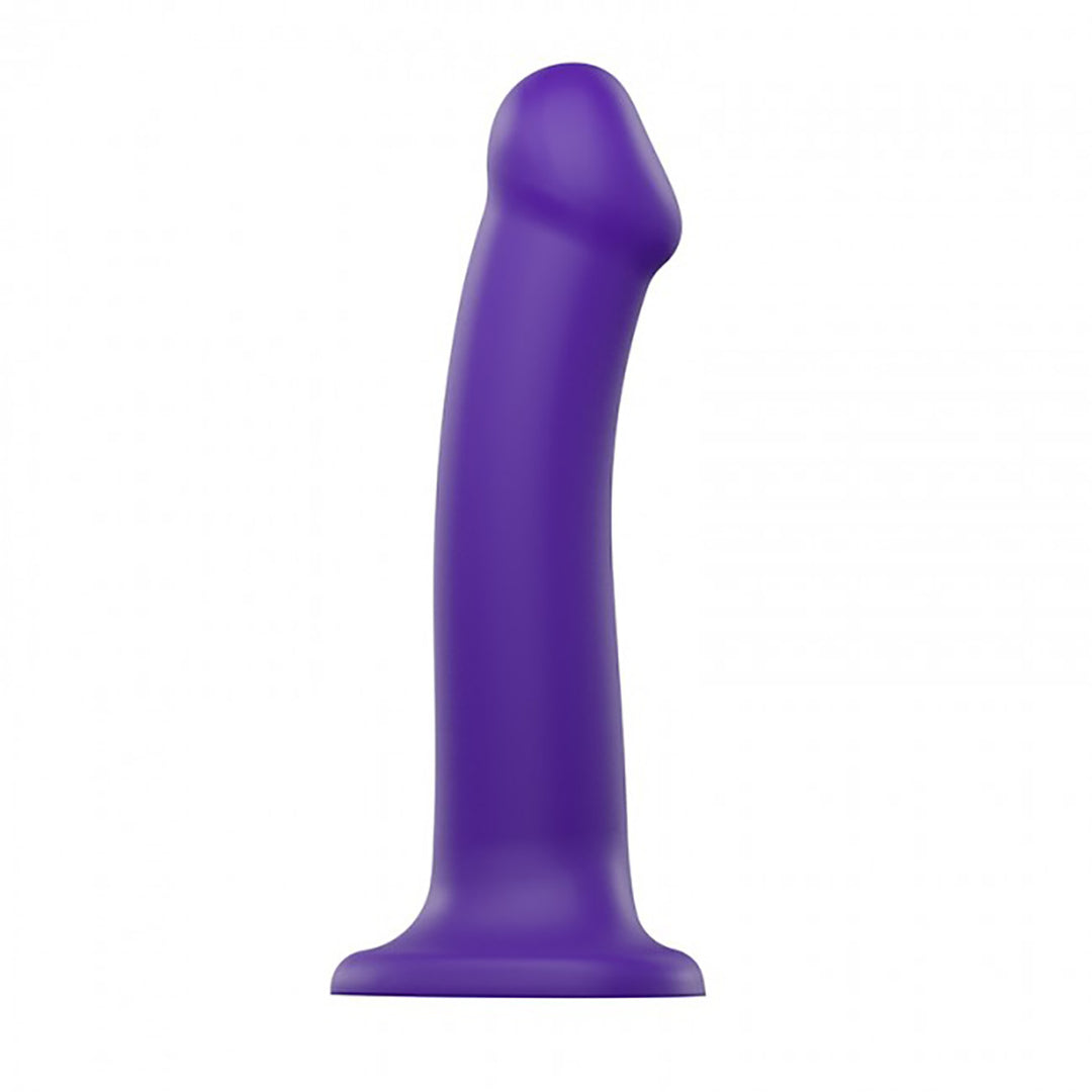 Strap-on-Me Bendable Dual Density Semi-Realistic Dil - Purple